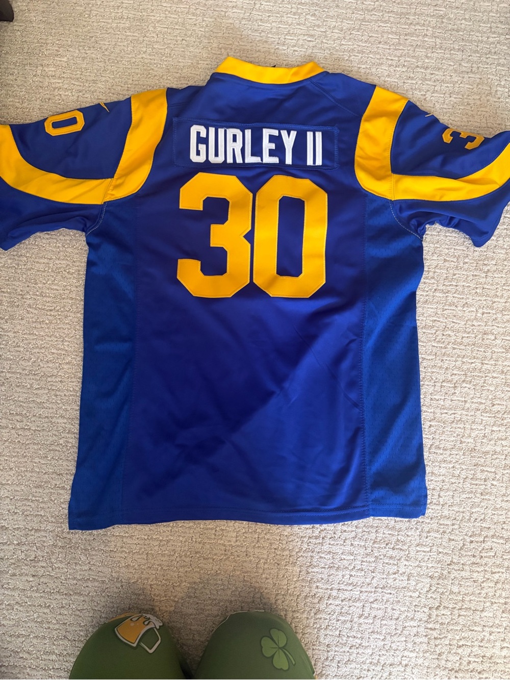 NFL Kids Blue & Yellow Gurley II #30 Football Jersey